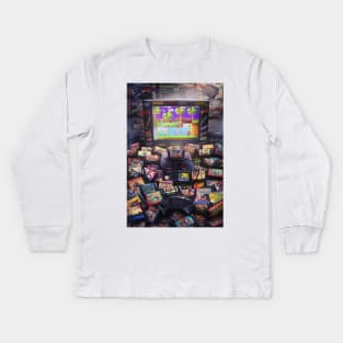 Sega Megadrive - Gnesis Legacy Kids Long Sleeve T-Shirt